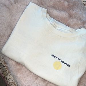 Abercrombie Oversized White Tee.